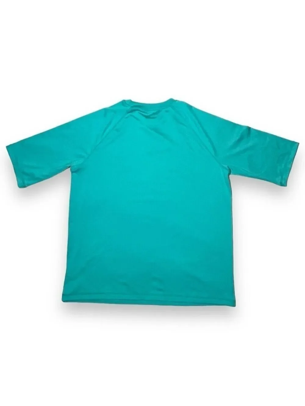 Wonder Nation Boys Short Sleeve Rashguard Shirt with UPF 50+ Green Size XL